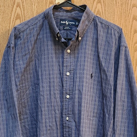 Ralph Lauren Other - RALPH LAUREN Blake Men's Blue Plaid Button Down Shirt - Large